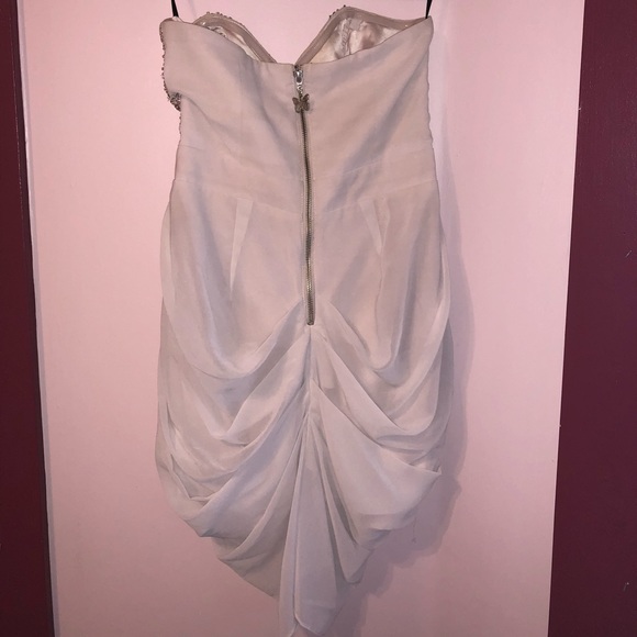 Lipsy Strapless Dress - Picture 2 of 4